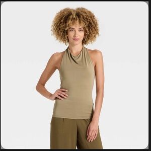 Women's Sandwash Halter Neck
Top - a New Day™ Tan M